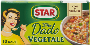 Immagine di STAR DADO 10 CUBI VEGETALE