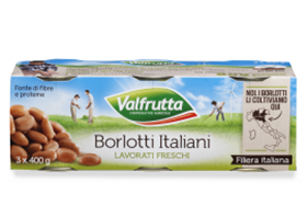 Immagine di VALFRUTTA 3X400gr.BORLOTTI