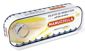 Immagine di MARUZZELLA FILETTI MERLUZZO GR.130 OLIO OLIVA