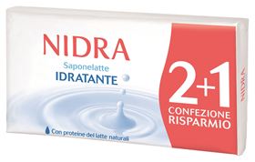 Immagine di NIDRA SAPONETTE LATTE 2+1