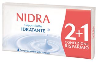 Immagine di NIDRA SAPONETTE LATTE 2+1