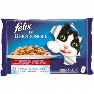 Immagine di FELIX 4 BUSTE gr.100 MANZO