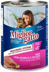 Immagine di MGATTO 400 gr.PATE'AGNELL/FEGA