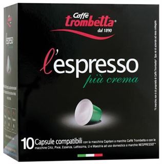 Immagine di TROMBETTA CAPS.ESPRESSO PIU'CREMA X10