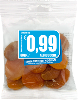 Immagine di EUR ALBICOCCHE SECCHE GR.80