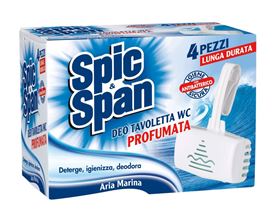 Immagine di SPIC&SPAN TAV.WC ARIA MARINA 4PZ