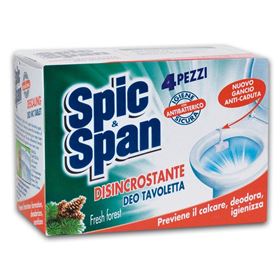 Immagine di SPIC&SPAN TAV.WC FRESH FOREST 4PZ