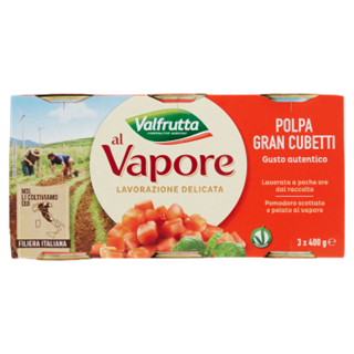 Immagine di VALFRUTTA GRANCUBETTI 3X400GR.