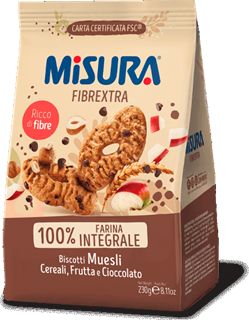 Immagine di MISURA BISC.FIBRAEXTRA gr230 MUESLI