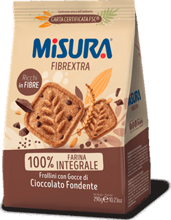 Immagine di MISURA BISC.FIBRAEXTRA gr290 GOCCE CIOCC.