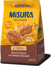 Immagine di MISURA BISC.MULTIGRAIN gr330 6 cereali