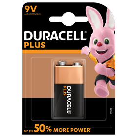 Immagine di DURACELL 1 P. TRANSISTOR 9 V.