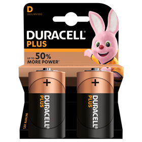 Immagine di DURACELL 2 P. TORCIA 1.5 V.