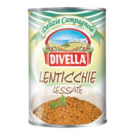 Immagine di DIVELLA LATTA LENTICCHIE 400 GR