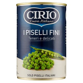 Immagine di CIRIO PISELLI FINI LT.410 GR