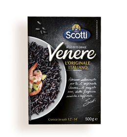 Immagine di SCOTTI RISO VENERE INTEGRALE GR.500