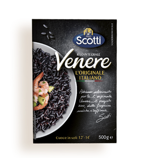 Immagine di SCOTTI RISO VENERE INTEGRALE GR.500