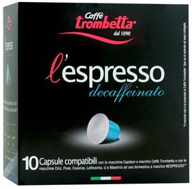 Immagine di TROMBETTA CAPS.ESPRESSO DECAFF X10