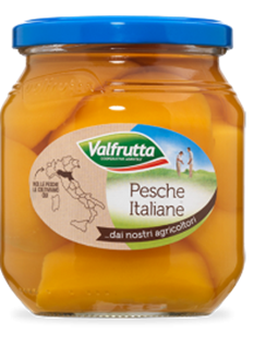 Immagine di VALFRUTTA PESCHE SCIROP.VETRO 580