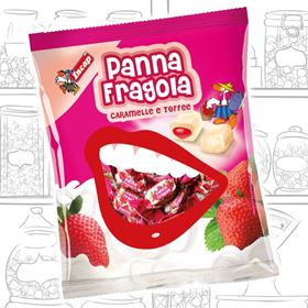 Immagine di INCAP gr.235 PANNA FRAGOLA MORB.DURE