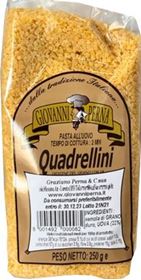 Immagine di PERNA PASTA UOVO GR.250 QUADRELLINI n.87