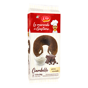Immagine di ELLEDI CIAMBELLA g30X6 PANNA/CIOCCOLATO