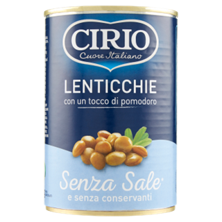 Immagine di CIRIO LATTA GR.410 LENTICCHIE