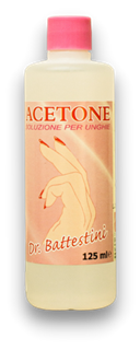 Immagine di ACETONE PER UNGHIE 125 ml.