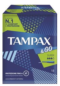 Picture of TAMPAX & GO SUPER x18