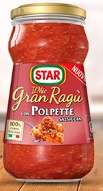 Immagine di STAR RAGU'POLPETTE E SALSICCIA 360 gr.