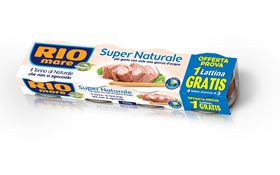 Immagine di RIO MARE TONNO SUP.NATURALE 3+1 gr.56