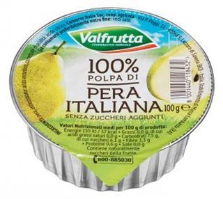 Immagine di VALFRUTTA POLPA BIS gr.100 PERA