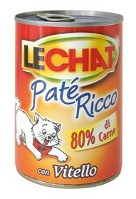 Immagine di LECHAT PATE' RICCO GR.400 VITELLO