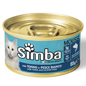 Immagine di SIMBA GATTO MOUSSE GR.85 TONNO/PESCE B.