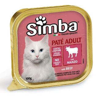 Immagine di SIMBA GATTO VASCH.GR.100 MANZO