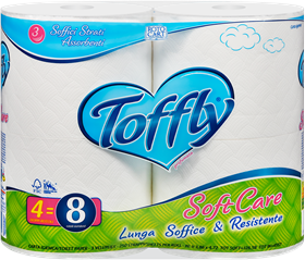Immagine di TOFFLY IGIENICA 4 ROT. 3 VELI