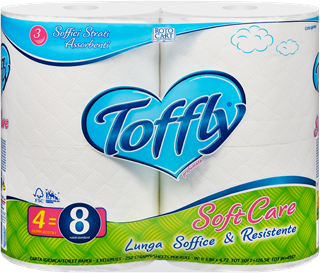 Immagine di TOFFLY IGIENICA 4 ROT. 3 VELI