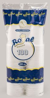 Picture of ROYAL BICCHIERI 200 CC BIANCO