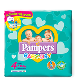 Picture of PAMPERS BABYDRY MAXI x 18 7.59