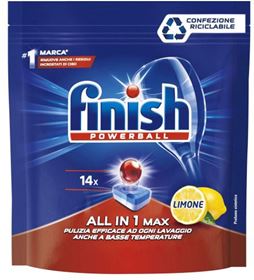 Immagine di FINISH ALL IN ONE LEMON X 14 pz.