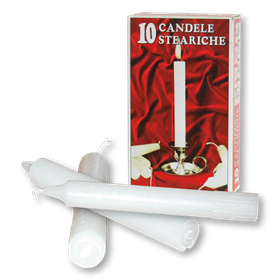 Picture of CANDELE STEARICHE 10 PZ