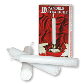 Immagine di CANDELE STEARICHE 10 PZ