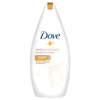 Immagine di DOVE BAGNO 700 ml. SETA/SILK