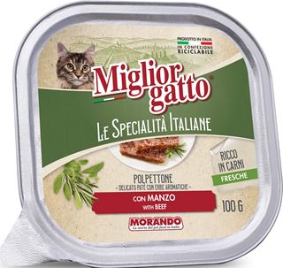 Immagine di MGATTO SPEC.ITA PATE' GR.100 MANZO